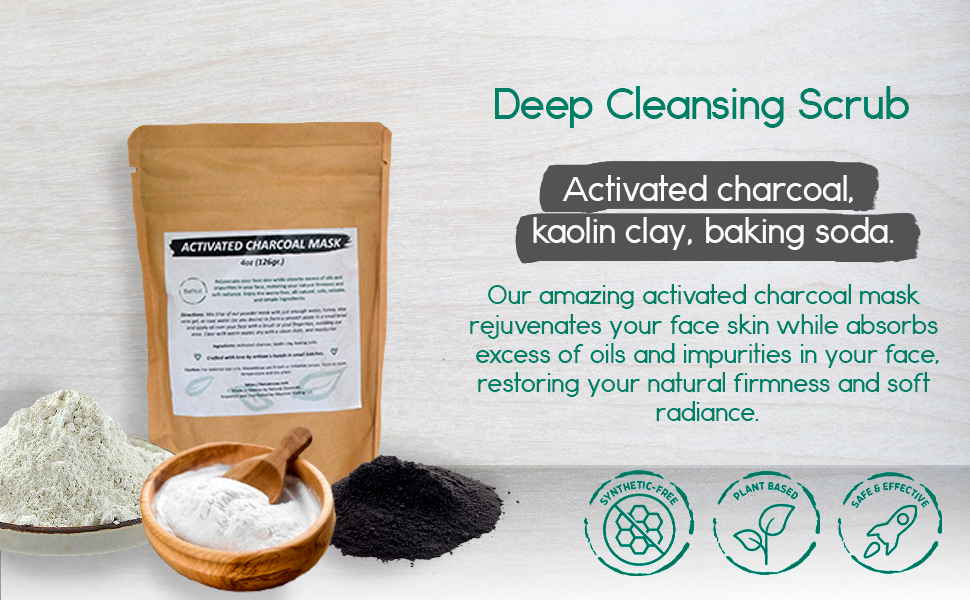 2-pack Activated Charcoal Facial Mask LuxuryLifeWay Online Store