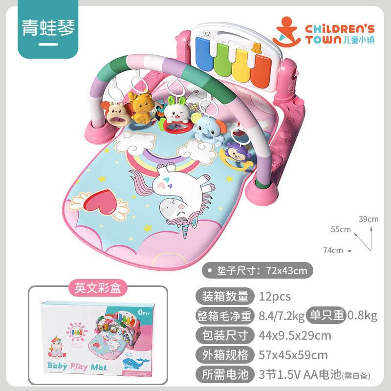 Baby Gym Play Mat with Music Piano for Infants LuxuryLifeWay Online Store