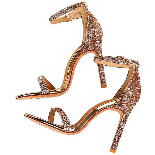 BIGTREE Shoes Sexy High Heels Women Pumps Sparkle Sequins Stiletto Heels 10 Cm Party Shoes Women Heels Summer Women Sandals New Pi-Mart