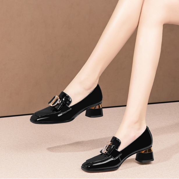 Comfortable Soft Sole Leather Casual Shoes LadyShow.Store