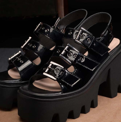 2019 Women's Retro Open-Toe Wedge Sandals (Comfort) Best YouTube Store