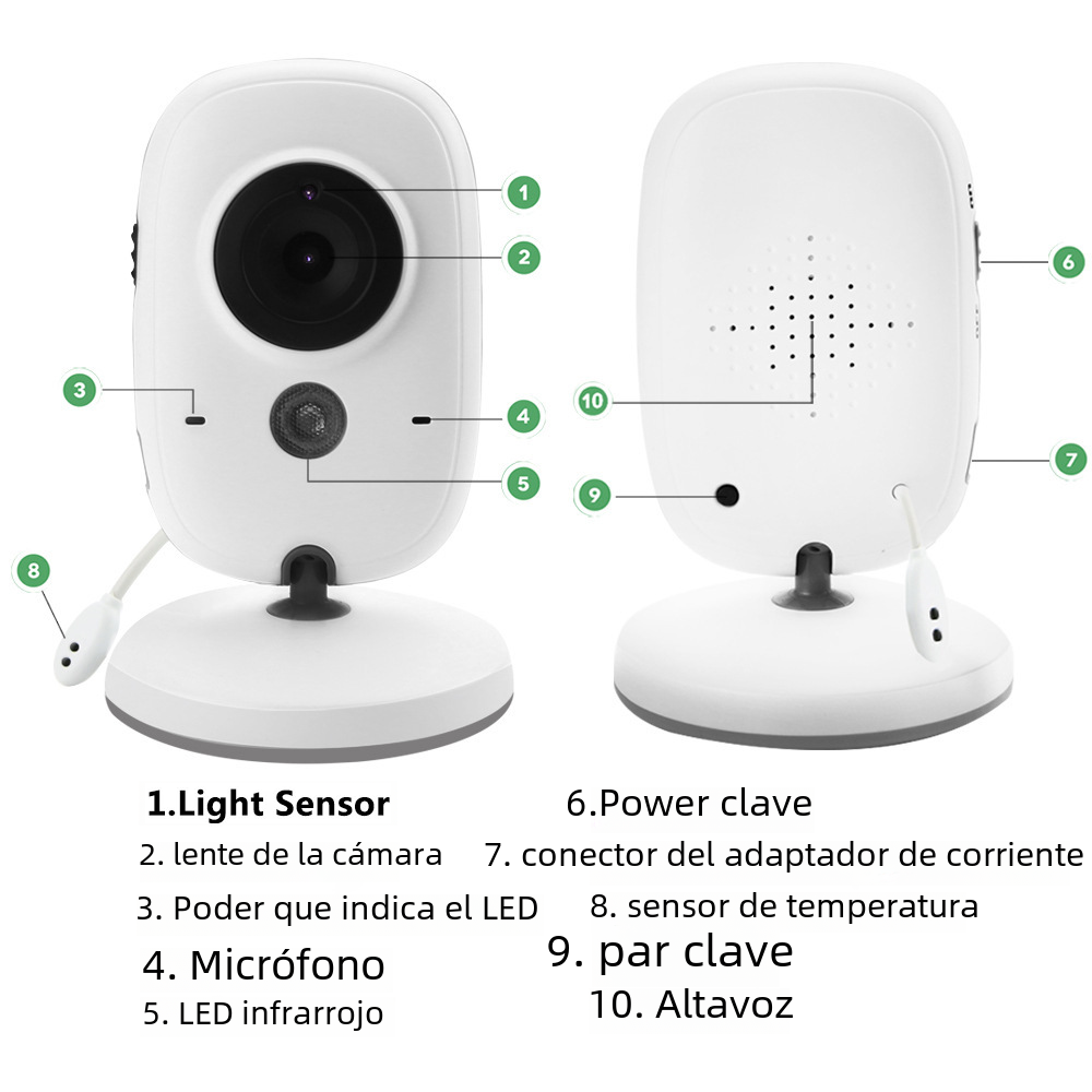 VB603 Baby Monitor for Infants and Seniors LuxuryLifeWay Online Store
