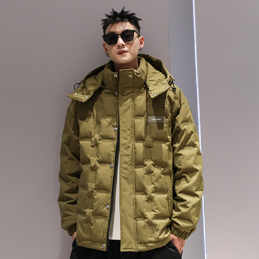 90 White Duck Down Men's Down Jacket Cold-resistant Warm LadyShow.Store