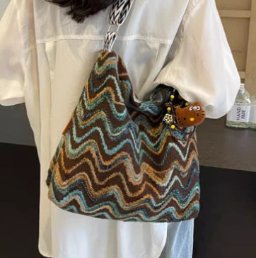 Womens Casual Ethnic-Style Embroidered Crossbody Shoulder Bag LadyShow.Store