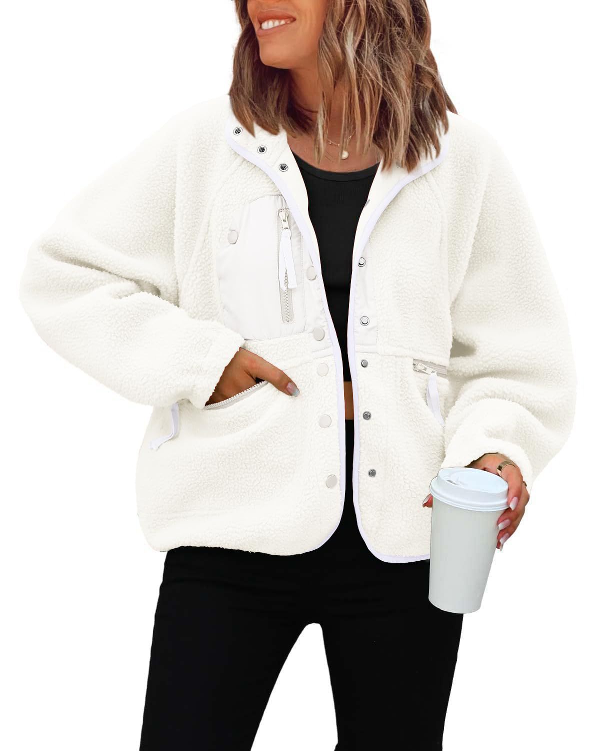 Polar Fleece Sports And Leisure Sweater Jacket Top LadyShow.Store