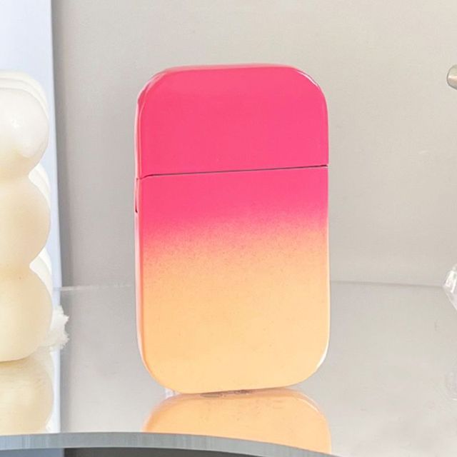 Windproof Pink Flame Lighter