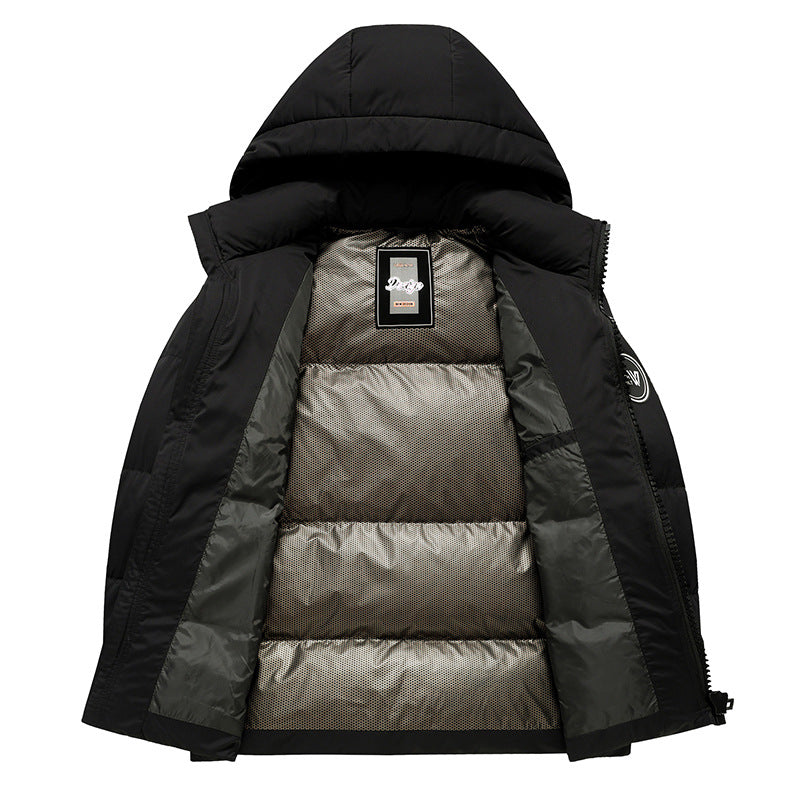 Men's Casual Thermal Down Jacket LadyShow.Store