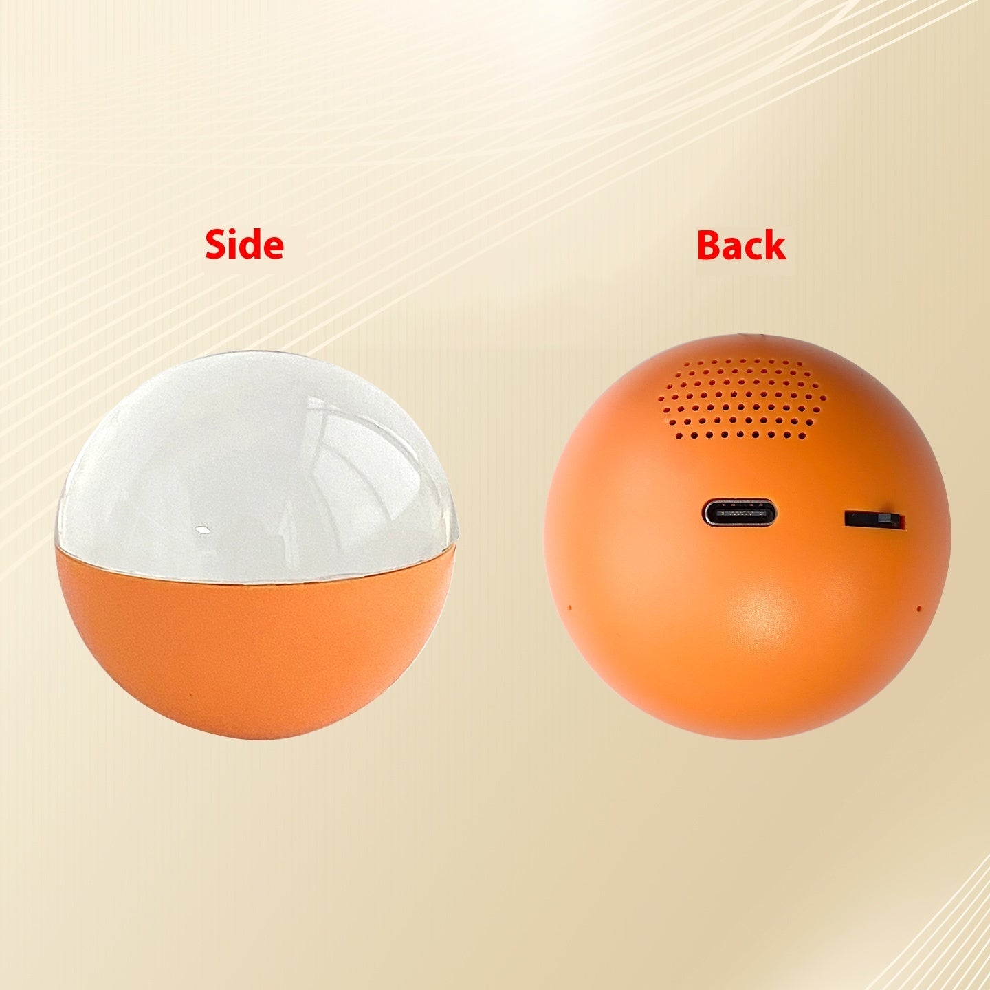 Fashionable And Personalized Electronic Ball Video Player 3D Video Crystal Ball DIY Memory Art Glass Ball Lamp Spherical Pixel Display 2.7inchs Screen 4GB Videos Player For Gift Best YouTube Store