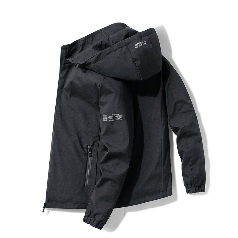 Youth Handsome Fleece-lined Thick Jacket Men Best YouTube Store