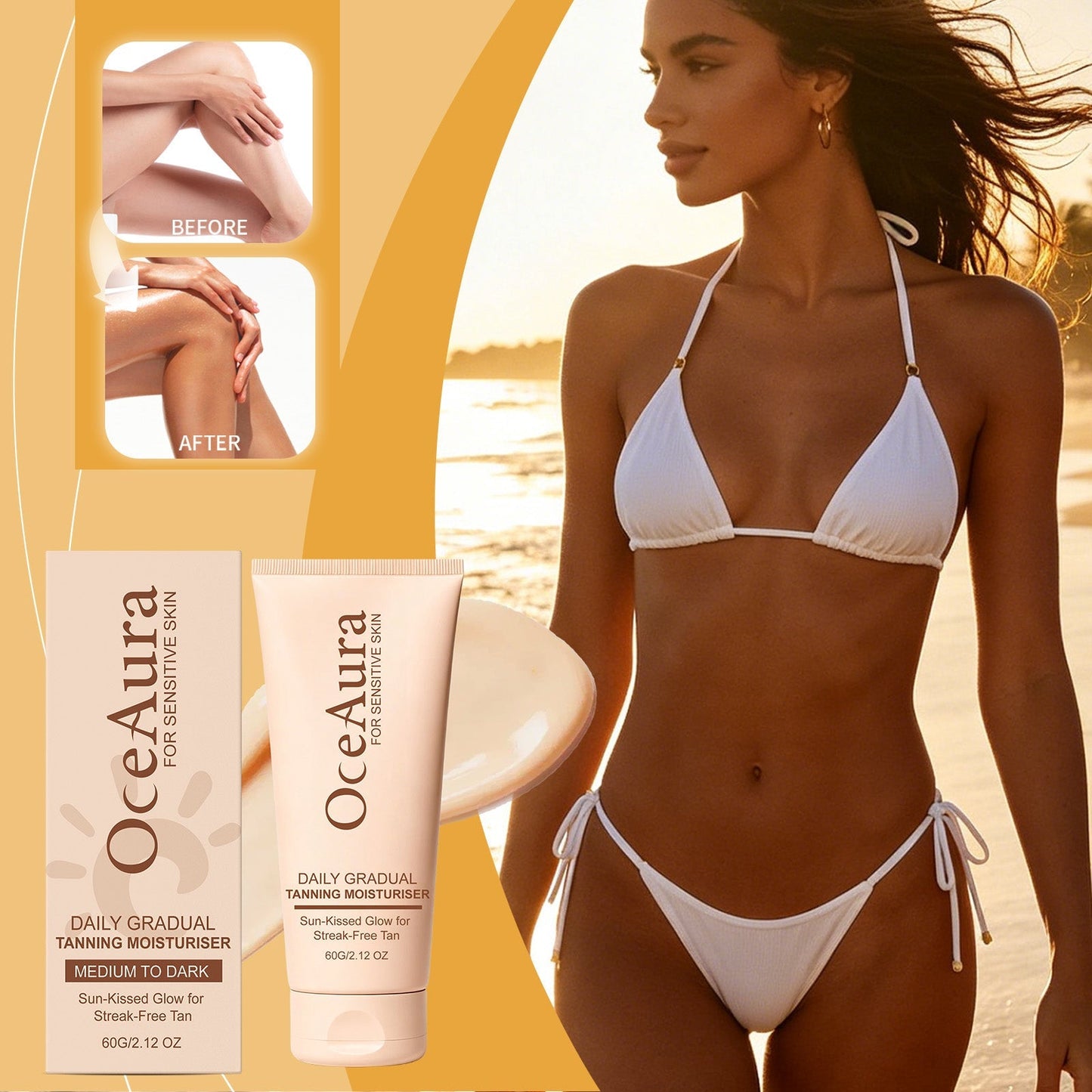 Plant Extract Tanning And Moisturizing Lotion Dark Tri Light Beauty