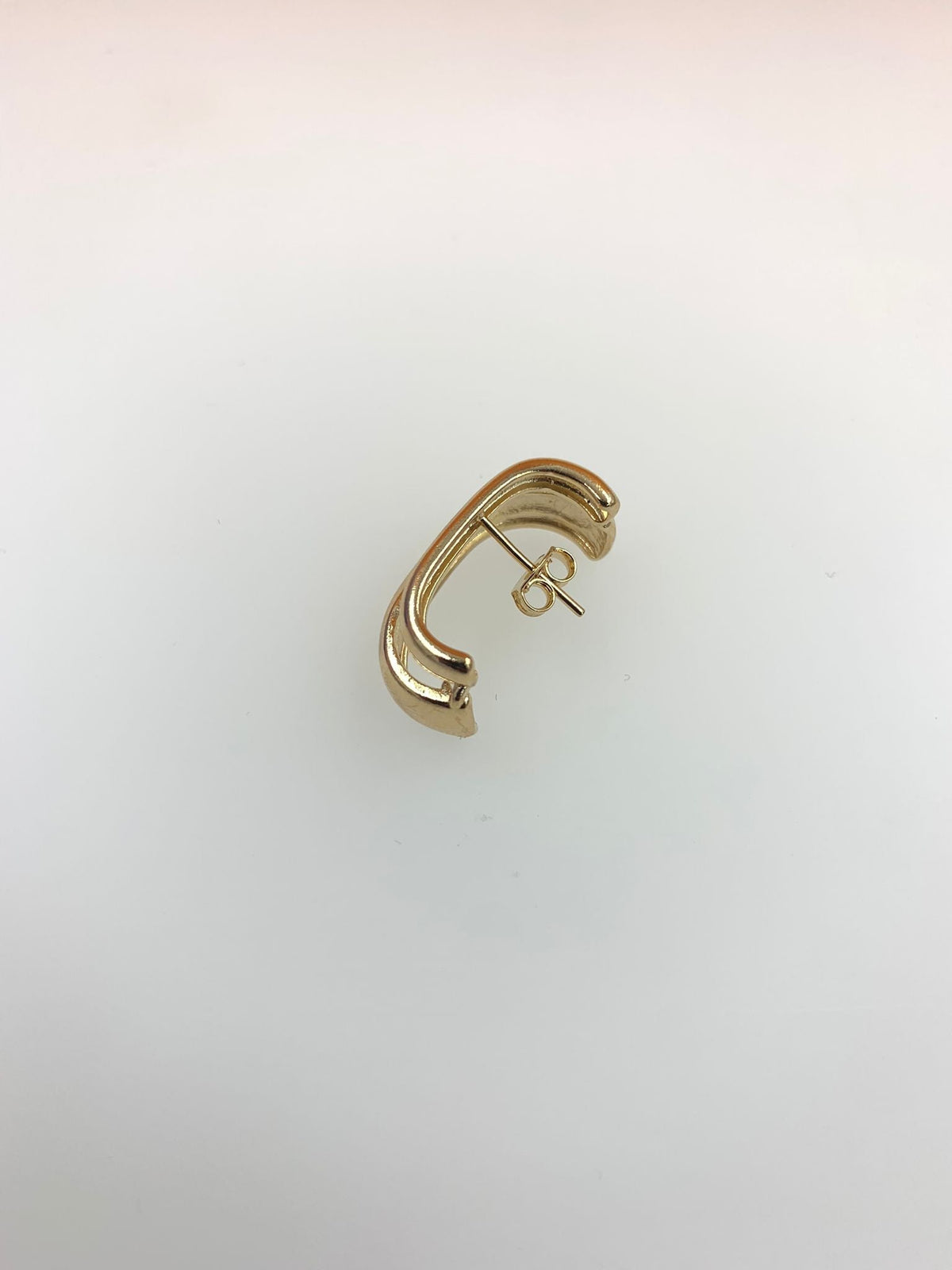 Gold Filled Modern Thick Cuff Earring MIA Jewelry