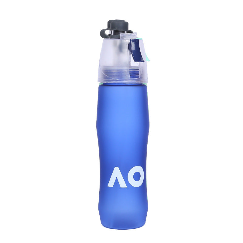 Plastic Spray Sports Water Bottle for Students LadyShow.Store