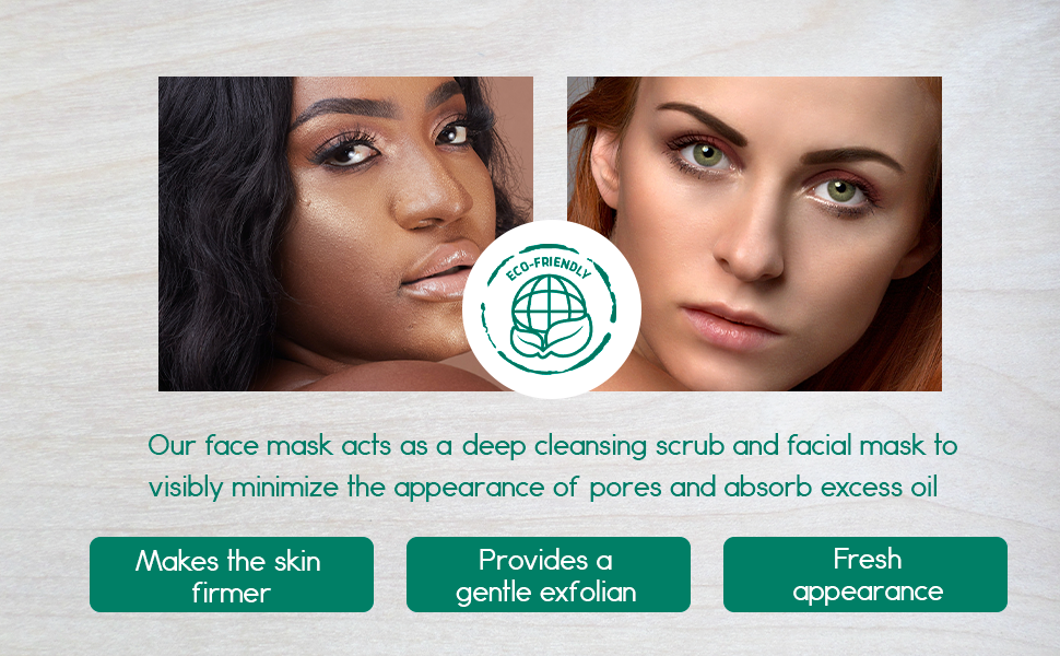 2-pack Activated Charcoal Facial Mask LuxuryLifeWay Online Store