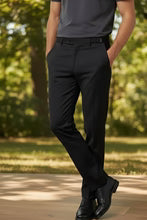 "Ethan" Black Super 150's Luxury Viscose Blend Suit Pants Tux-USA