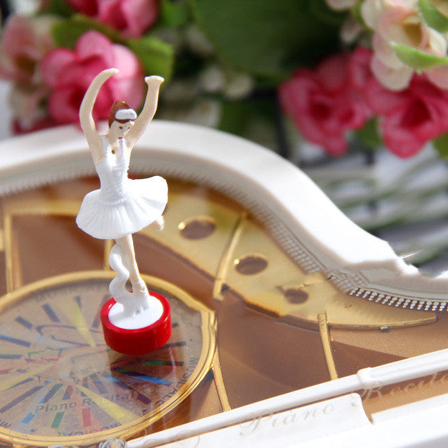 Dancing Girl Piano Music Box Valentine's Day Gift CJD