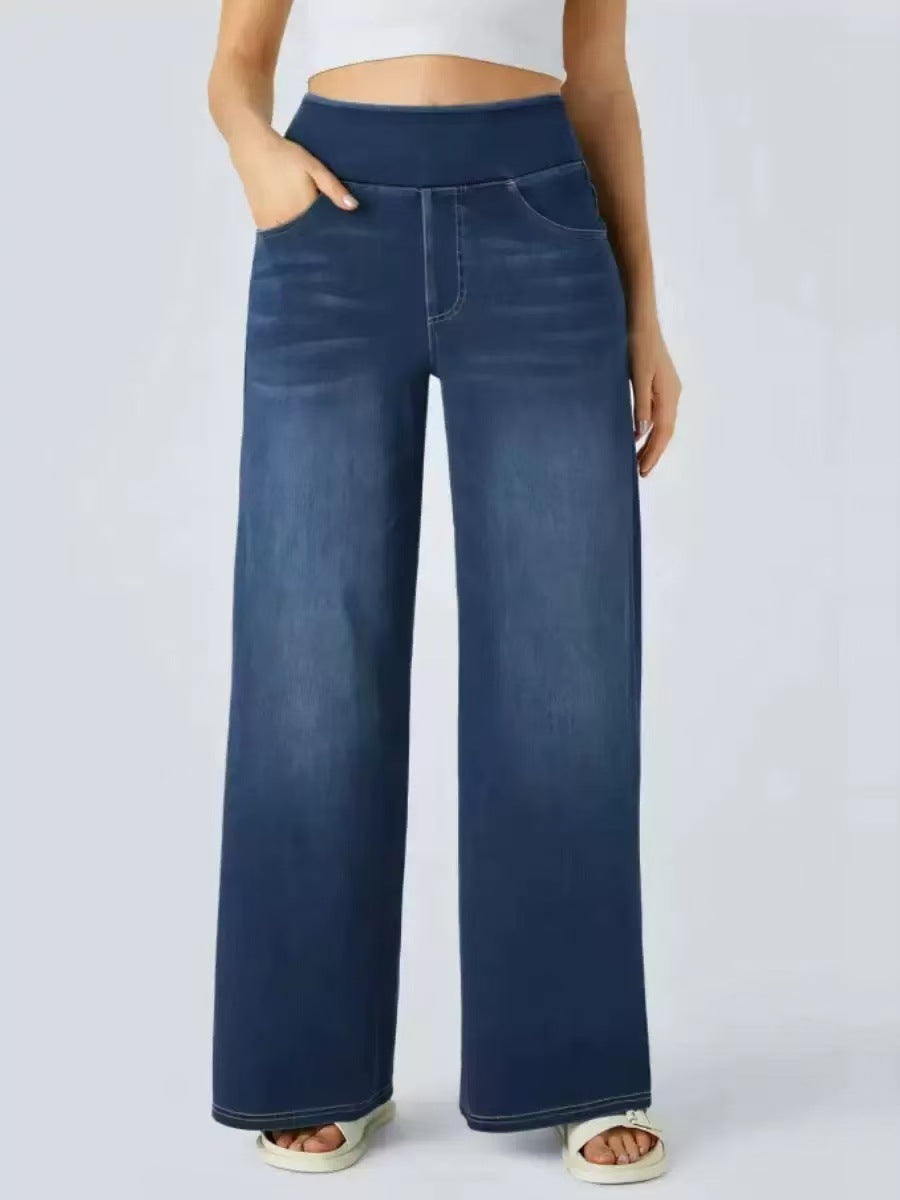 Women's Slim-fit Figure Flattering Pants Jeans LadyShow.Store