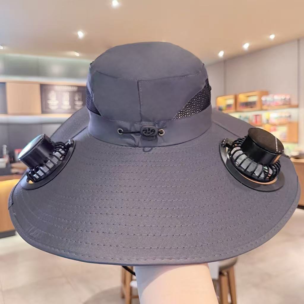 Solar Powered Fan Hat Best YouTube Store