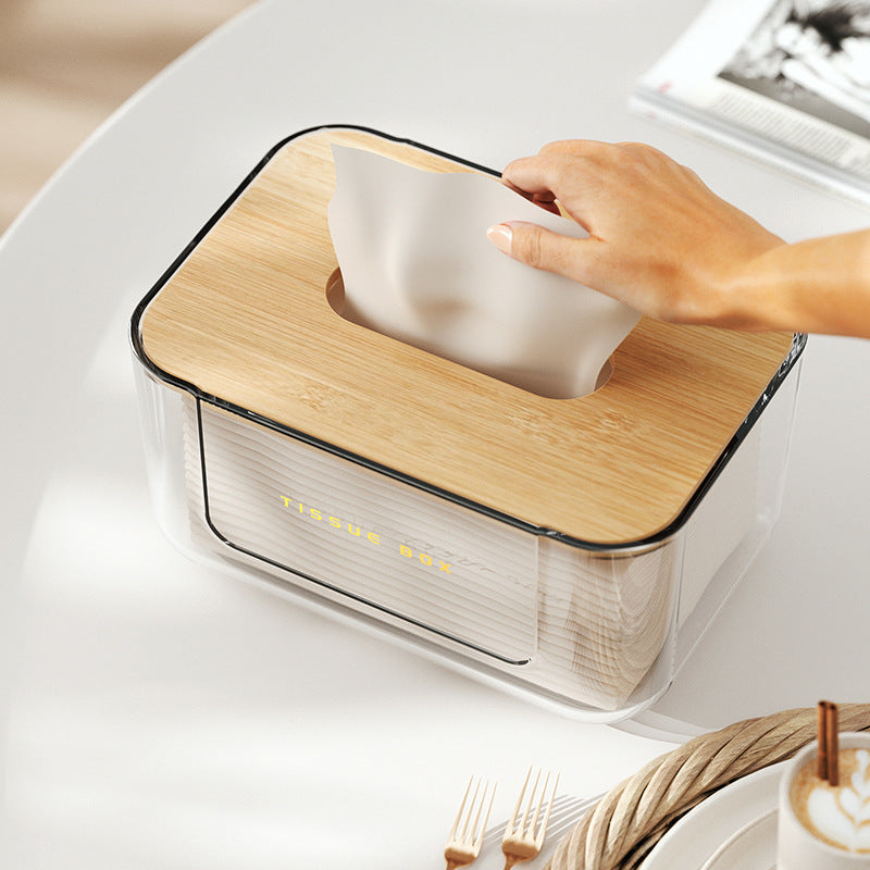 Tissue Box Napkin Tissue Box Household Living Room Car Tissue Box LadyShow.Store