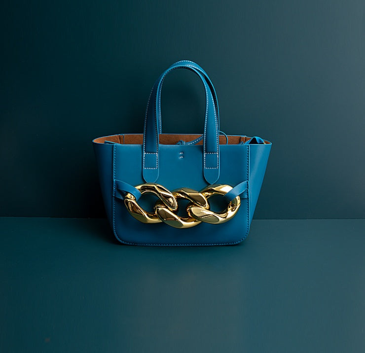 Niche Design Thick Chain Handbag Shoulder LadyShow.Store