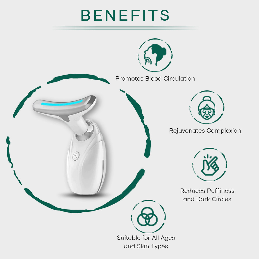 Neck & Face Lifting LED Therapy Device LuxuryLifeWay Online Store