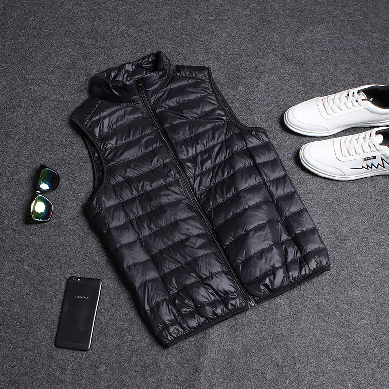 Men's Lightweight Cotton-Padded Jacket with Hood Pi-Mart