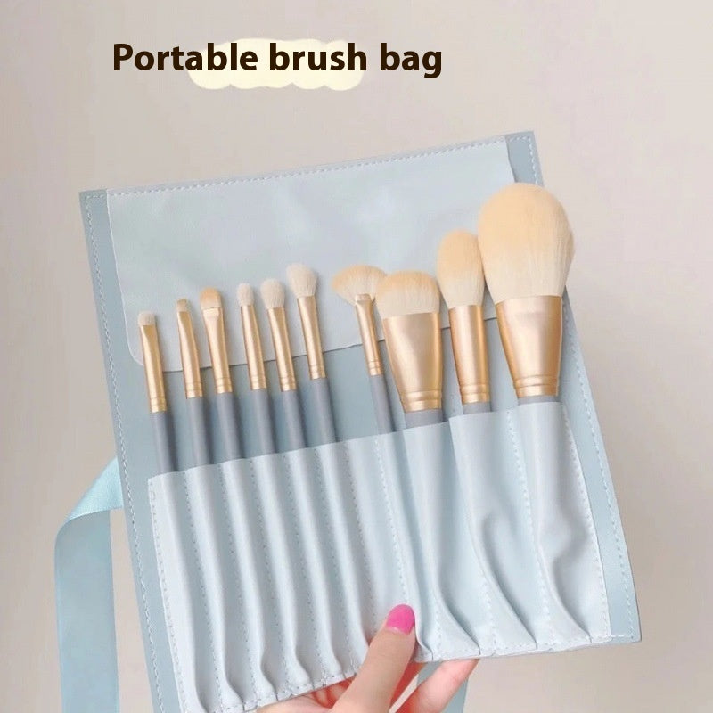 10 Makeup Brushes Suit Foundation Face Powder Eye Shadow Brush Complete Set LadyShow.Store