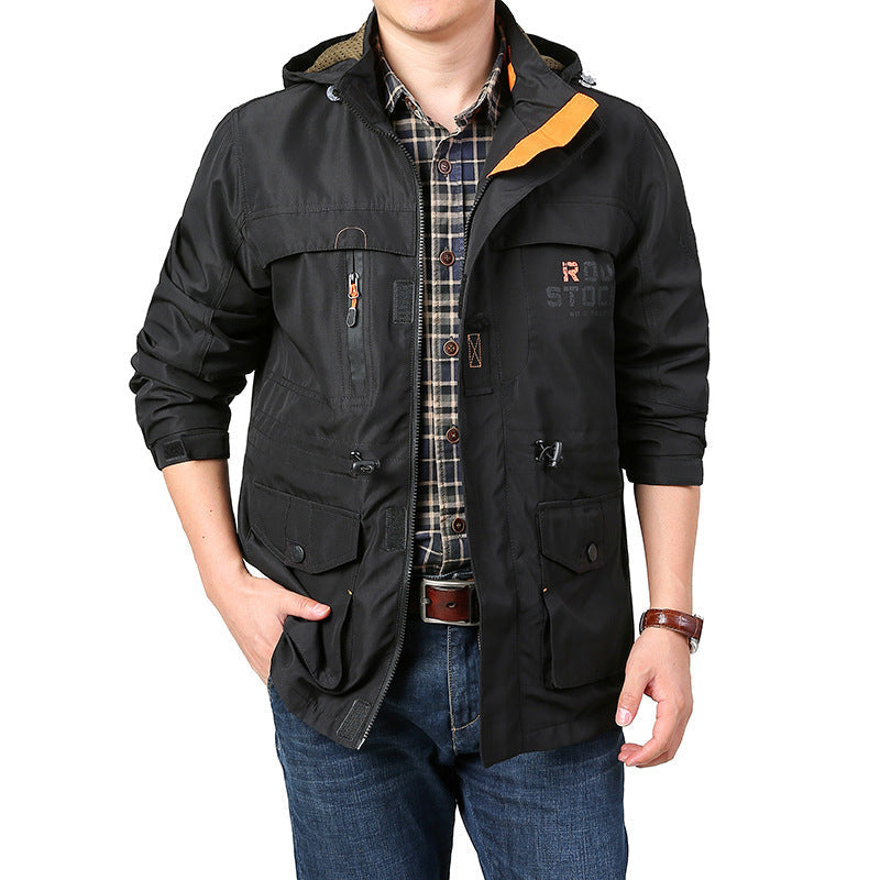 Men's Casual Windproof Thin Mountaineering Jacket Best YouTube Store