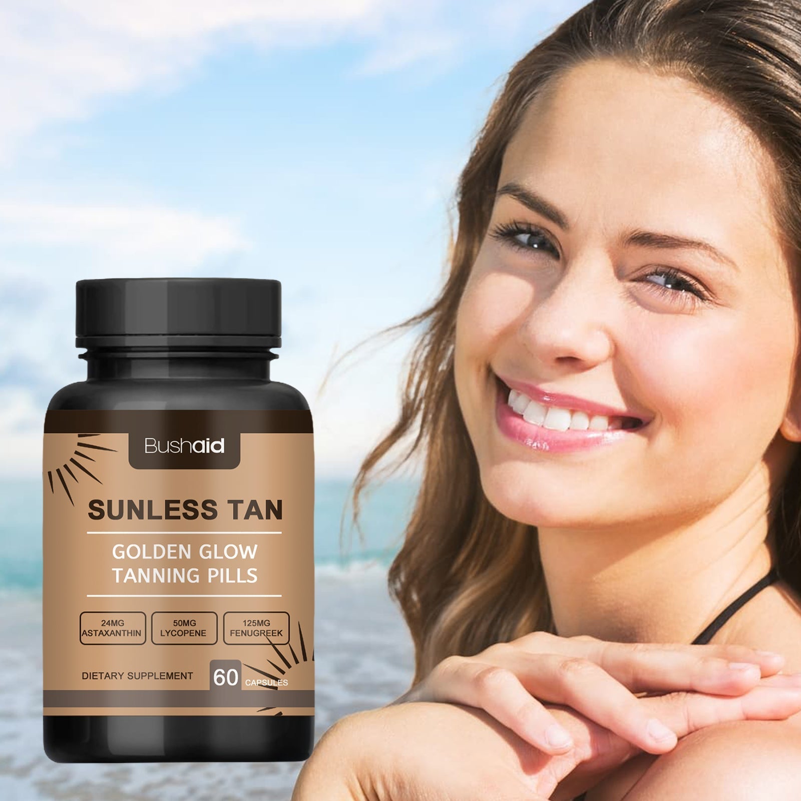 Tanning Capsules Oral Tri Light Beauty