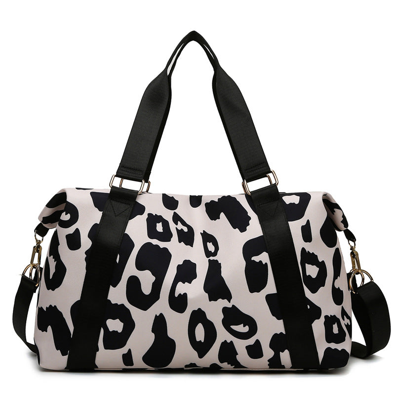 Women Travel Duffel Bag Cow Pattern Handbag Fitness Sports Shoulder Bags Best YouTube Store