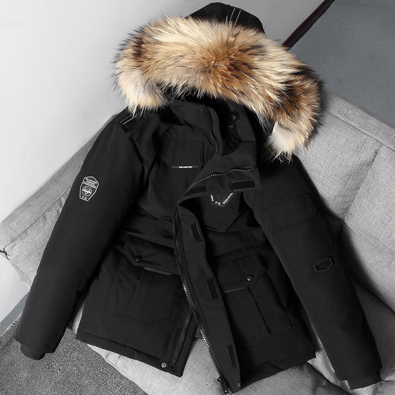 Winter Fur Collar Hooded Jacket Pi-Mart