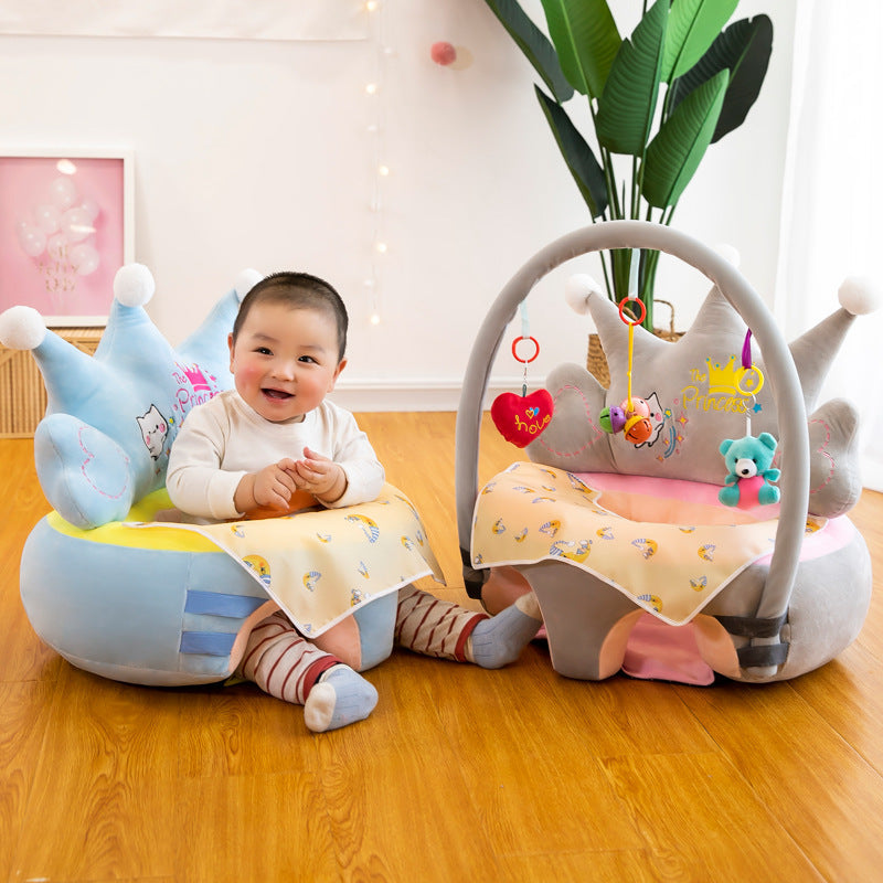 Crown Baby Learning Chair Plush Sofa for Infants LuxuryLifeWay Online Store