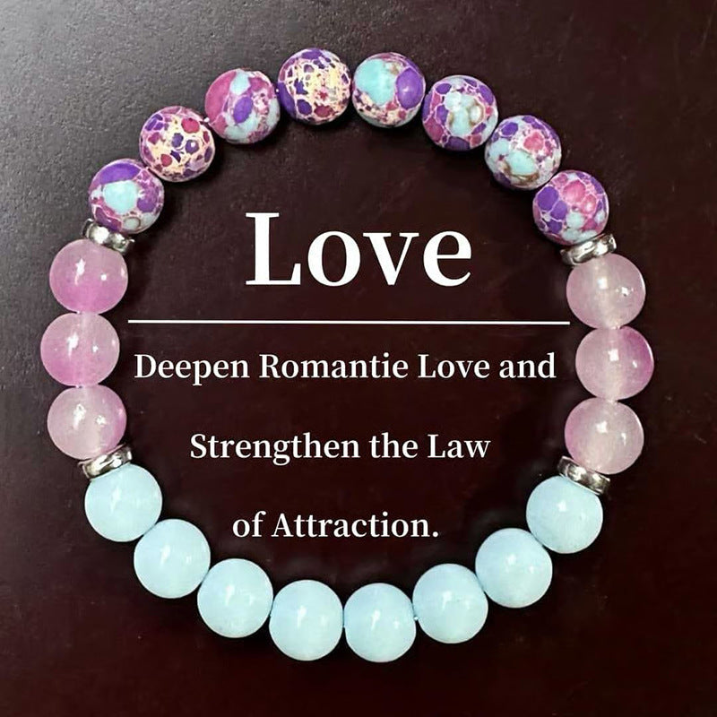 Crystal Tiger Eye Colored Beaded Bracelet Best YouTube Store