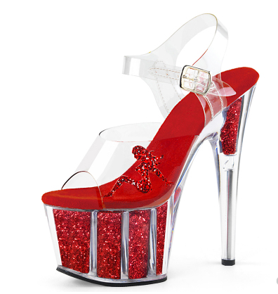 15cm High Heel Waterproof Platform Sandals for Women Best YouTube Store