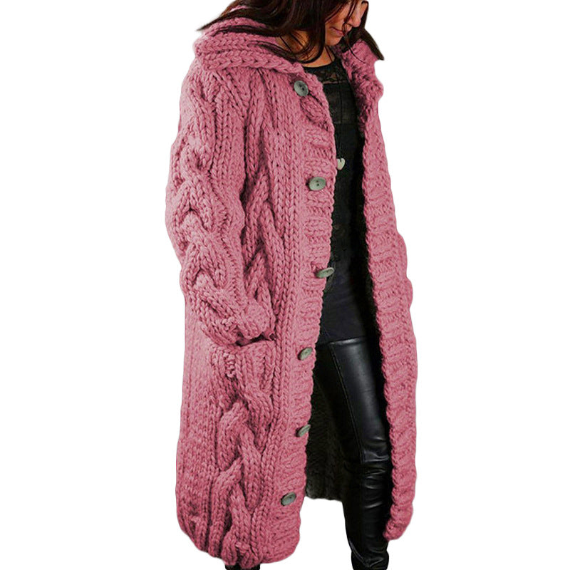 Women's Cardigan Plus Size Sweater Coat LadyShow.Store