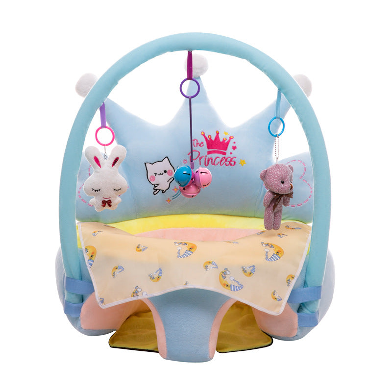 Crown Baby Learning Chair Plush Sofa for Infants LuxuryLifeWay Online Store