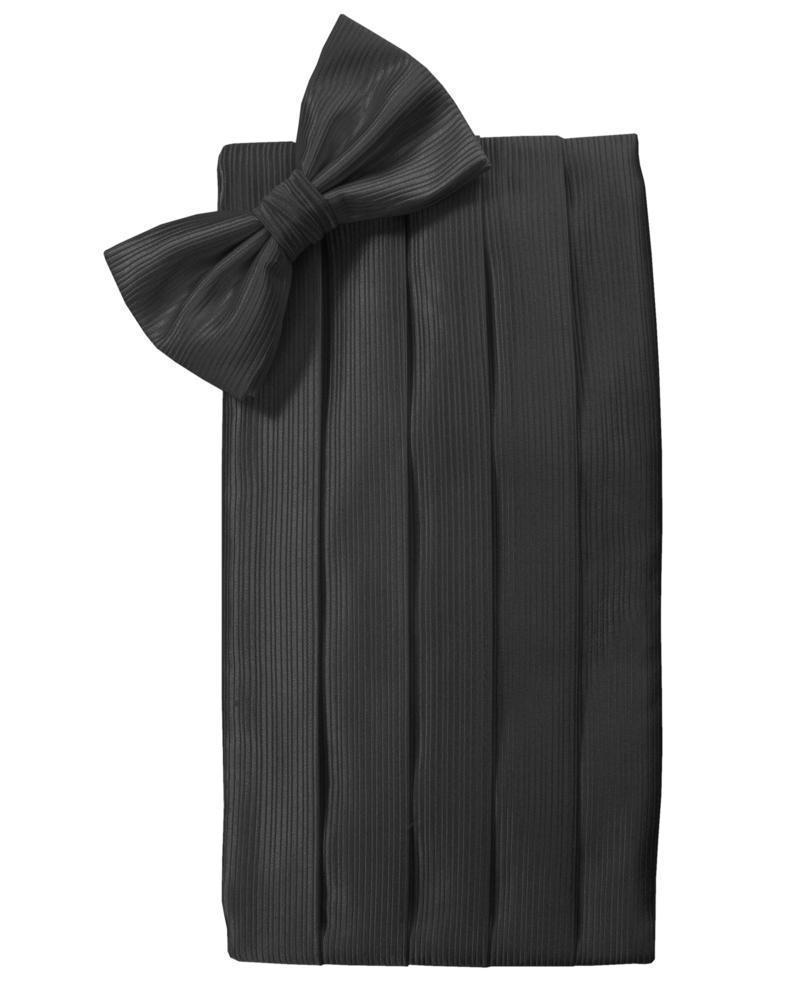 Faille Silk Cummerbund & Bow Tie Set Tux-USA