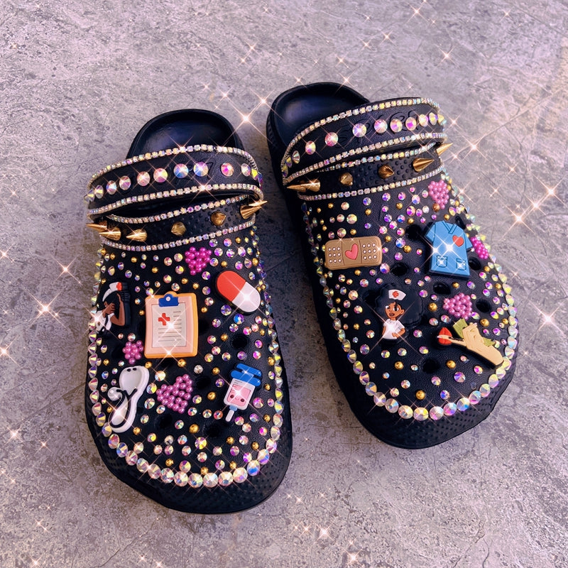 Women's Bling Clogs - Soft Summer Garden Sandals Best YouTube Store