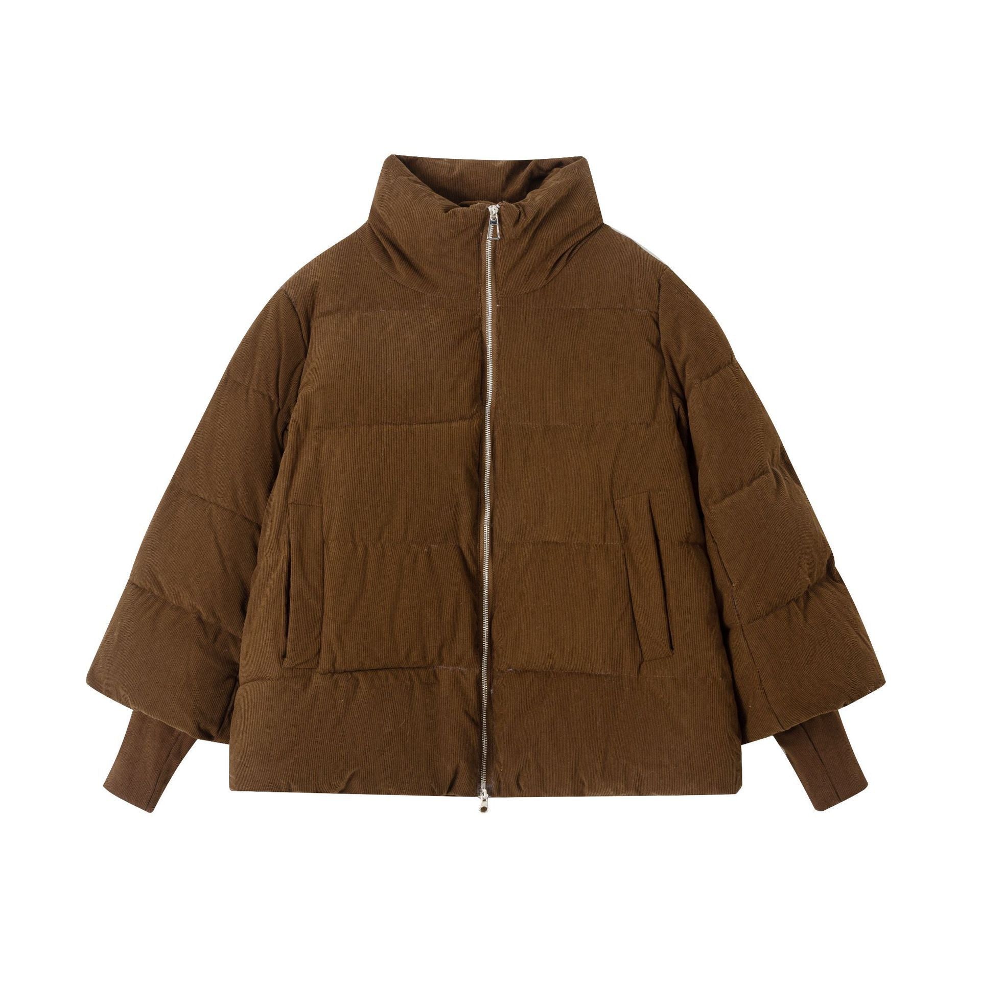 Loose Thick Small Coat Korean Style Fashion Student Cotton-padded Coat Best YouTube Store