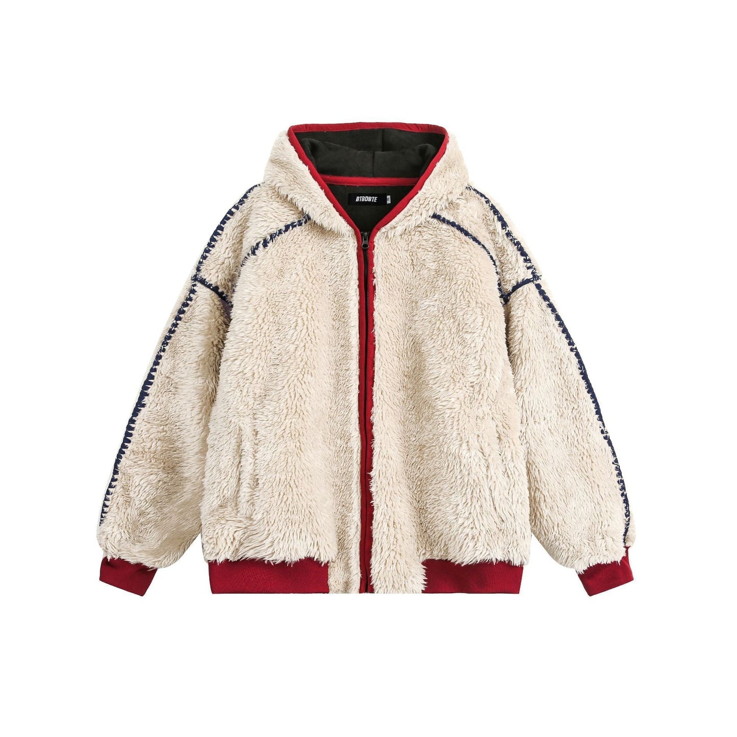 New Winter Velvet Cotton Clothes Lamb Wool Coat LadyShow.Store