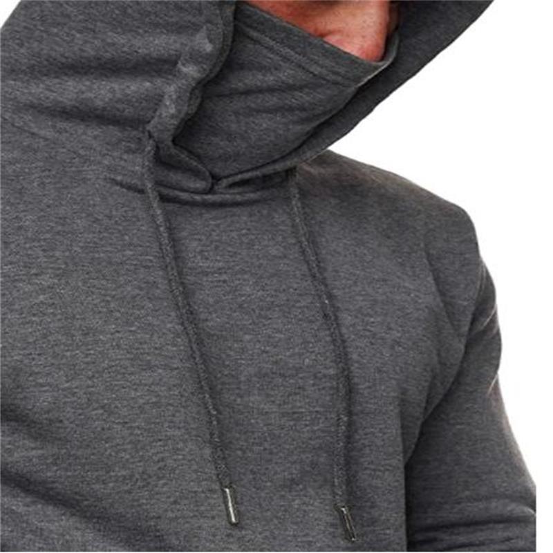 Men's Solid Color Plus Fleece Hoodie Sweatshirt Best YouTube Store