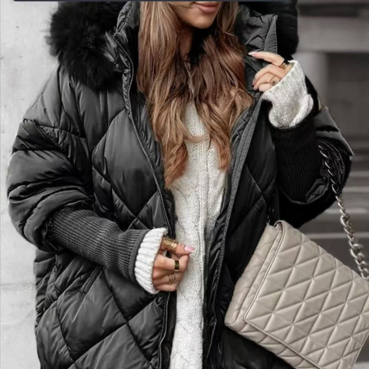 Winter Hooded Clothing Cardigan Coat LadyShow.Store