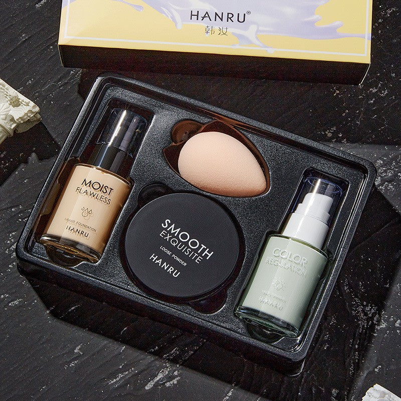 Makeup Set 4Pieces Isolated Powder CJD