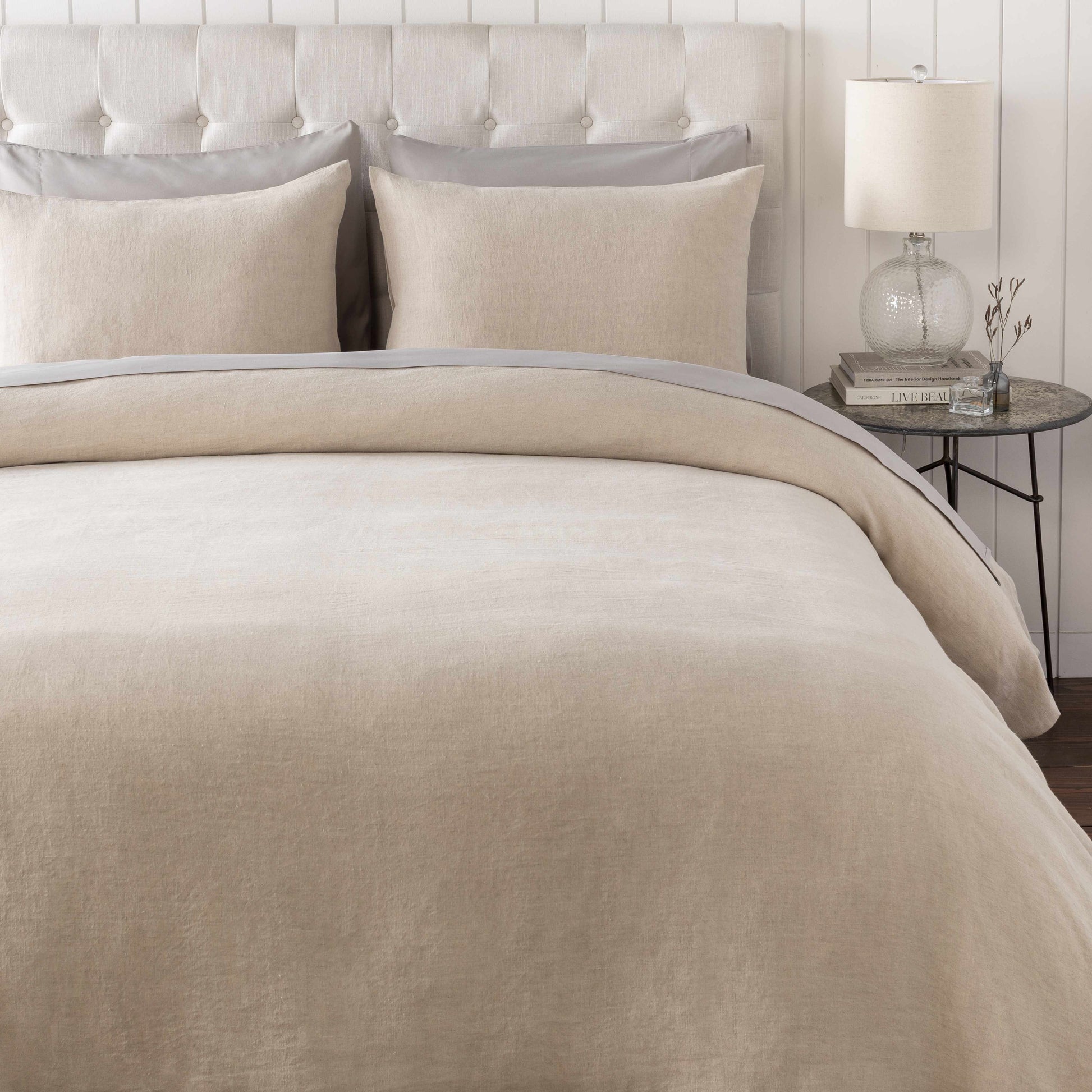 Firhouse Peach Linen Bedding Boutique Rugs