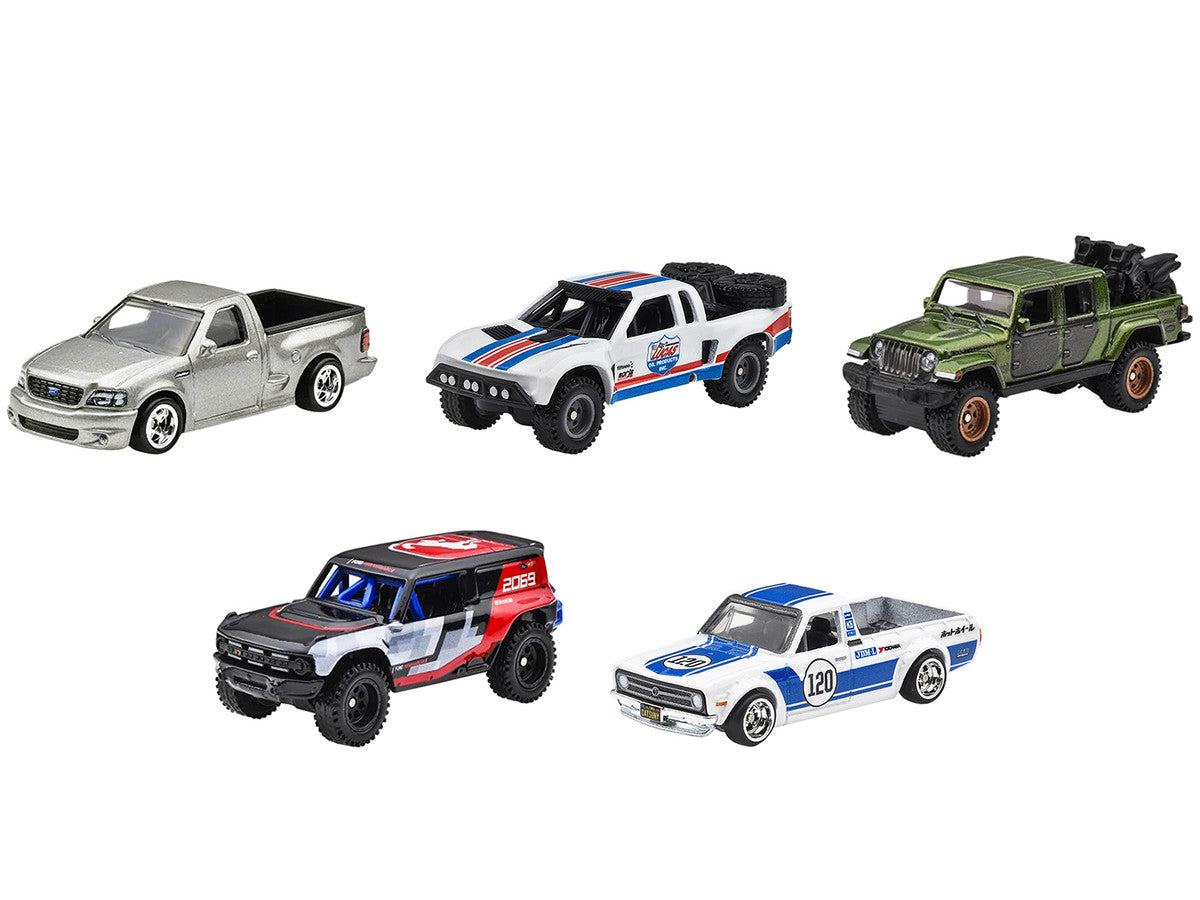 "Hyper Haulers" 5 piece Set "Car Culture" Series Diecast Model Cars by Hot Wheels-2