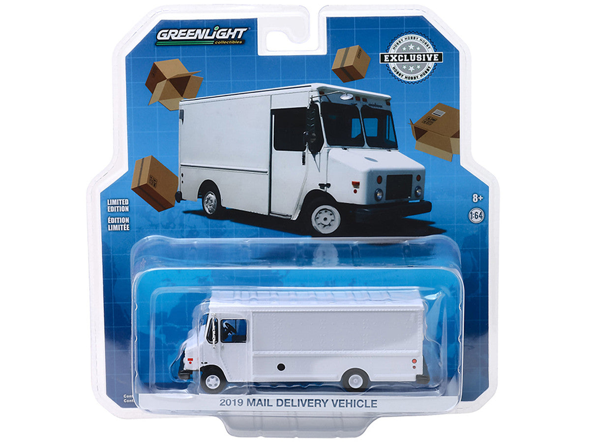 2019 Mail Delivery Vehicle White "Hobby Exclusive" 1/64 Diecast Model by Greenlight Greenlight