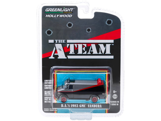 1983 GMC Vandura (B.A.'s) "The A-Team" (1983-1987) TV Series Hollywood Series 19 1/64 Diecast Model Car by Greenlight Greenlight