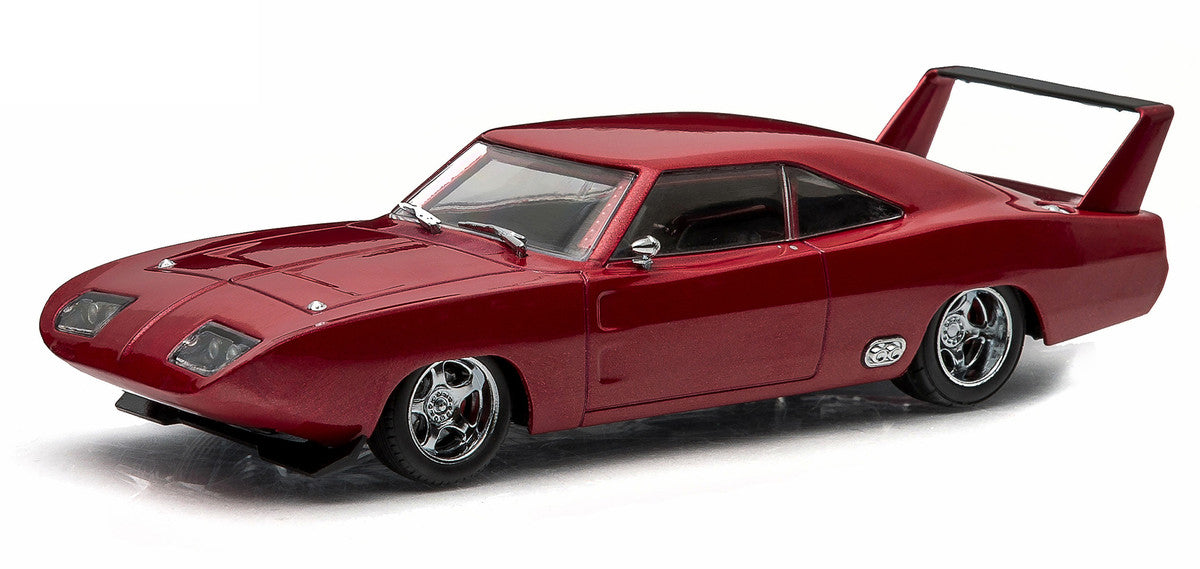 Dom's 1969 Dodge Charger Daytona Maroon "Fast and Furious 6" Movie (2013) 1/43 Diecast Model Car by Greenlight Greenlight