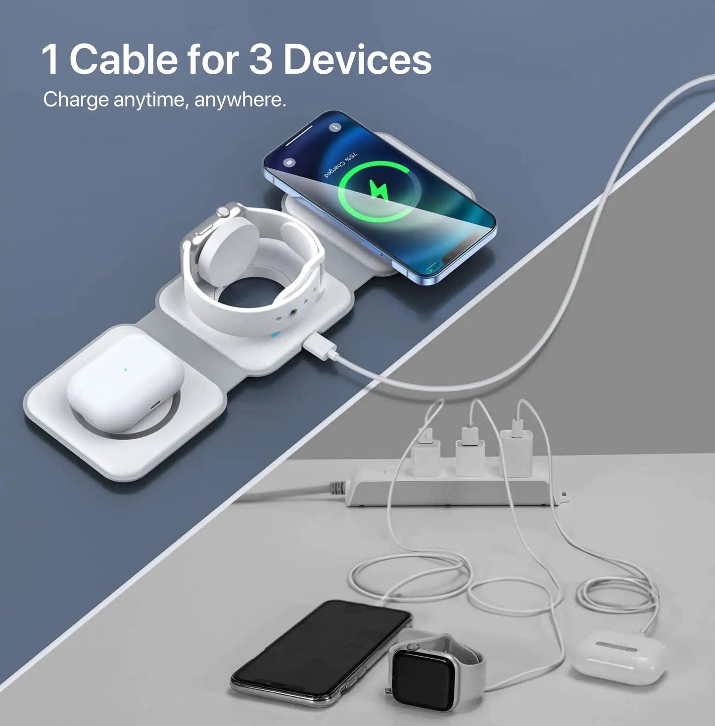 Tri Plug Charger Pi-Mart