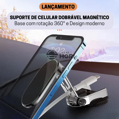 Magnetic Car Phone Holder with Flexible Base