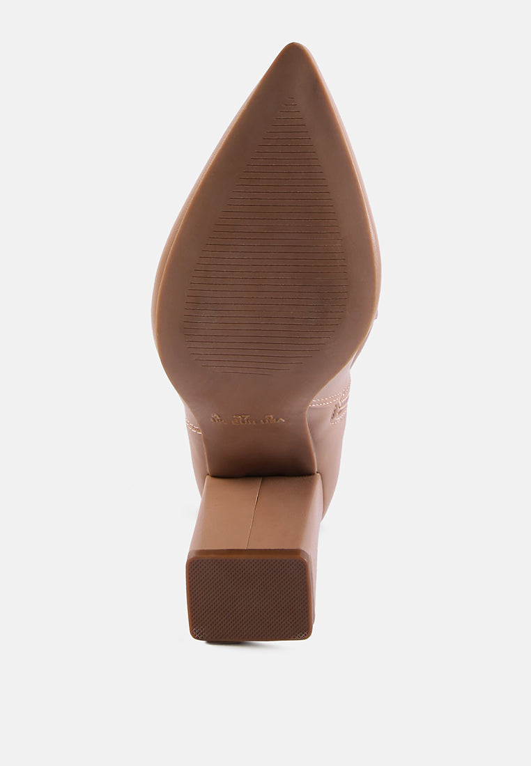 Hanoi Knee High Slouch Boots London Rag